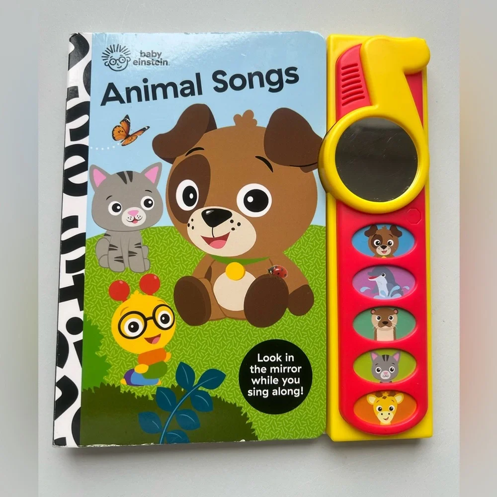 Baby Einstein: Animal Songs Sound Book - by Pi Kids (Mixed Media Product)